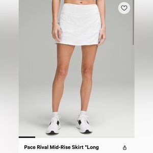 Lululemon Pace rival skirt long